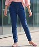 Pine Kids Denim Woven Full Length Washed Jeggings - Blue