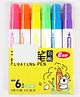 Birthday Popper Floating Ink Marker Pens - Pack of 6 Water-Based Pen Set School Supplies for Drawing, Craft & Science Projects  Stationery Gift for Boys & Girls