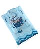 Babyhug 100% Cotton Digital Printed Gadda Bedding Set Sailor Friends Print - Blue|Soft & Breathable Cotton Shell|Mattress Pillow & 2 Bolsters| Gentle Cushioned Support| Gifting Option for 0to12 Months