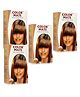 Color Mate Hair Color Cream 65 ml-Light Blonde CMHC-008 (Pack of 4)
