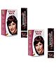 Color Mate Hair Color Cream 130Ml-Mahogany CMHC-015 (Pack of 2)