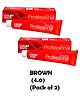 Color Mate Hair Color Professional Cream-Brown(4.0) 80 g CMHC-030 (Pack of 2)