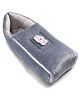 ZOE 3 in 1 Baby Carry Nest Cum Sleeping Bag Bunny Applique  Grey | Use as Carry Nest, Mattress or Sleeping Bag | Newborn (06 Months) | Unisex | Newborn Gifting | Warm & Cozy | Travel Friendly