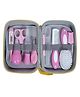 Kids Station 11 in 1 Baby Grooming Kit  Newborn Care Essentials in Pink EVA Travel Case  Complete Baby Grooming & Hygiene Set