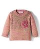 Wingsfield Full Sleeves Floral Designed Sweater - Multi Colour