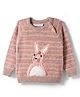 Wingsfield Full Sleeves Rabbit Designed Sequins Embellished Sweater - Multi Colour