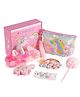 SANJARY Unicorn Toys Headband clips band pouch pen gift set for kids color design may vary