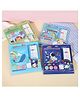 SANJARY Fun & Creative 4-Color Watercolor Pen Painting Book for kids color design may vary