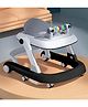 StarAndDaisy Tiny Steps Baby Walker 2-in-1 Infant & Baby Activity Walker-Walk-Behind, Black