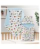 StarAndDaisy Swaddle Blanket for Newborn Baby Wrap Swaddler Baby Blankets & Swaddles for Newborn - Light Blue