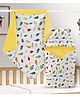 StarAndDaisy New Born Baby Essentials Baby Swaddle Wrap Soft Cotton Baby Blanket-Yellow