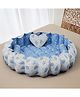 StarAndDaisy Essentials Baby Bed New Born Baby Reversible - Blue