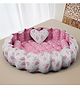 StarAndDaisy Essentials Baby Bed New Born Baby Reversible - Pink