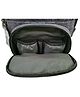 Big Softies Nappy Bag Backpack with Change Mat Mother's Maternity Bag Diaper Bag Baby Shower Gift Multiple Storage Compartments Adjustable Straps Solid Grey Colour
