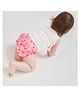 Big Softies Reusable Baby Swim Nappies-Medium to Large size Leak Proof & Adjustable Comfortable & Lightweight Perfect for Pool or Beach Days Ideal for babies of 12-24 months-Pink Starfish