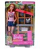 Barbie Chicken Farmer Doll Playset with Henhouse Chickens & Chicks Height 29 cm - Multi Colour