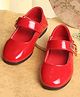 KIDLINGSS Buckle Applique Detailed Mary Janes - Red
