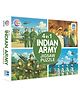 Ratnas 4 in 1 Indian Army Jigsaw Puzzle - Green