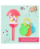 Ratnas Lovely Rattle Toy - Pink