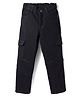 Pine Kids Denim Woven Full Length Washed Jeans - Black