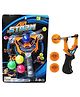 Azhari Air Storm Sling Shot with 4 Balls  Play Indoor and Outdoor Toy for Kids Color May Vary