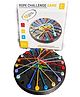 Rope Challenge Game Brain Teaser Puzzle Board Game, Rope Knot Strategy Toys For Kids Color May Vary