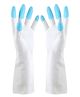 COZY VIBES Multipurpose Cleaning household gloves,Reusable Waterproof Household Latex Hand Gloves for Kitchen Dish Washing Laundry Cleaning- PACK OF 1- COLOR MAY VARY