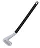 COZY VIBES Golf Shape Silicone Toilet Brush with Self-Adhesive Wall Hook Holder Anti-drip Non-Slip Long Handle Quick & Easy Cleaning Bathroom Cleaner- PACK OF 1- COLOR MAY VARY