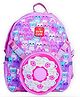 Super Cute Pink Cat Two-in-One School Backpack for Kids, Pink 14 Inch