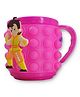 Chhota Bheem Popit Fidget Drinking Mug with Charms, Pink 230ml