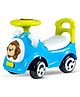 Mee Mee Safari Cruise Baby Ride-On Car - Safe, Fun, and Interactive Ride-On Toy for Kids Aged 1-3 Years with Music, Lights, and Storage (Blue)