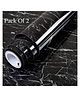 SANISHTH Kitchen Wallpaper Oil Proof,Waterproof self-Adhesive Wall Stickers for Kitchen Anti-Mold and Heat Resistant Aluminium Backsplash Wallpaper (Black pack Of 2)