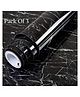 SANISHTH Kitchen Wallpaper Oil Proof,Waterproof self-Adhesive Wall Stickers for Kitchen Anti-Mold and Heat Resistant Aluminium Backsplash Wallpaper (Black pack Of 3)