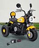 Street Rider Kids Three Wheel Battery Operated Bike With Music-Yellow  |Lights|Remote Control | Durable | 3 Wheel |Easy Assembly