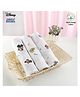 Disney by Baby Tales Muslin Swaddles With Mickey Mouse & Winnie The Pooh Print Pack of 3 - Multicolor