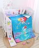 Disney by Baby Tales Crib Bedding Set With Mermaid Print - Blue