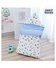 Baby Tales Muslin Nest Bag With Airplane Print - Light Blue