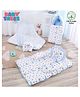 Baby Tales Muslin Printed Bedding Set - Blue