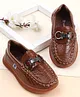 Cute Walk by Babyhug Slip On Loafer with Applique - Tan