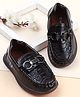 Cute Walk by Babyhug Slip On Loafer with Applique - Dark Brown