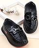 Cute Walk by Babyhug Slip On Loafer with Applique - Black
