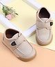 Cute Walk by Babyhug Formal Shoes With Velcro Closure - Grey