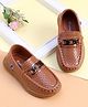 Cute Walk by Babyhug Slip on Party Wear Loafer - Brown