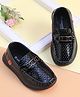 Cute Walk by Babyhug Slip on Party Wear Loafer - Black