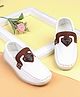 Cute Walk by Babyhug Slip On Solid Loafers - Beige