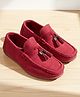 Pine Kids Slip On Loafers - Maroon