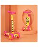 Hoppie Kids 3-Wheel Kick Scooter- Pink