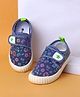 Cute Walk by Babyhug Casual Shoes with Velcro Closure And  Gamer Theme Print - Blue