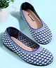 Cute Walk by Babyhug Slip On Ballerina With Design - Blue