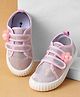 Cute Walk by Babyhug Casual Shoes with Velcro Closure And Sequin Flower Design - Pink